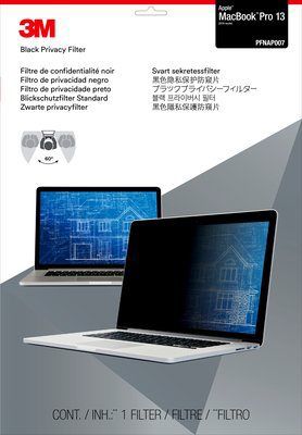 Filtre de confidentialité 3m pfnap007 standard pour apple macbook pro 13 pouces 7100115681