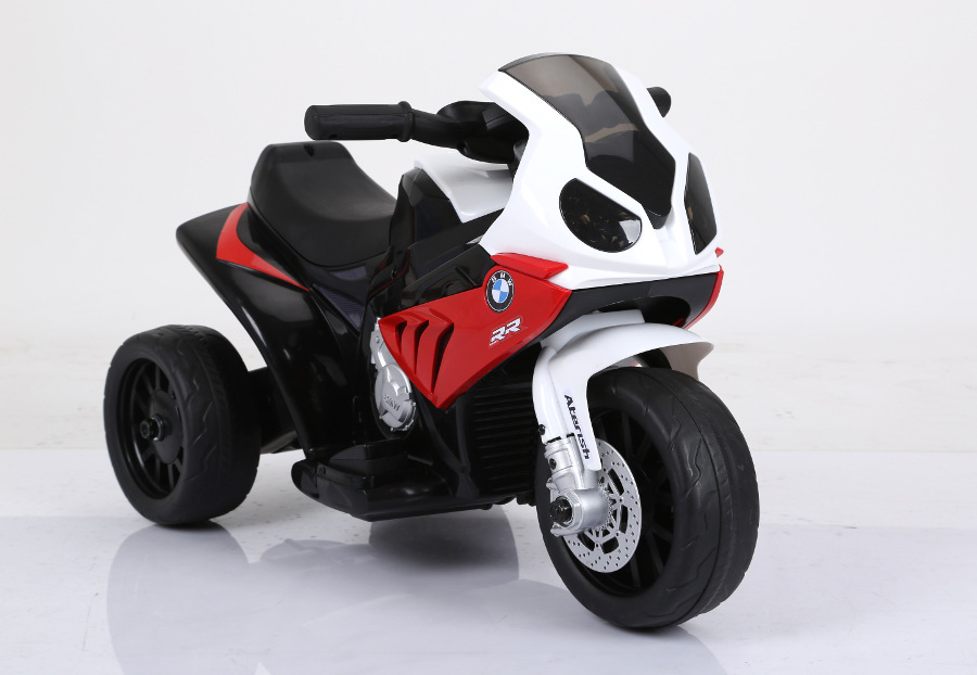 Voiture pour enfants moto électrique pour enfants tricycle sous licence bmw modèle 188-rouge