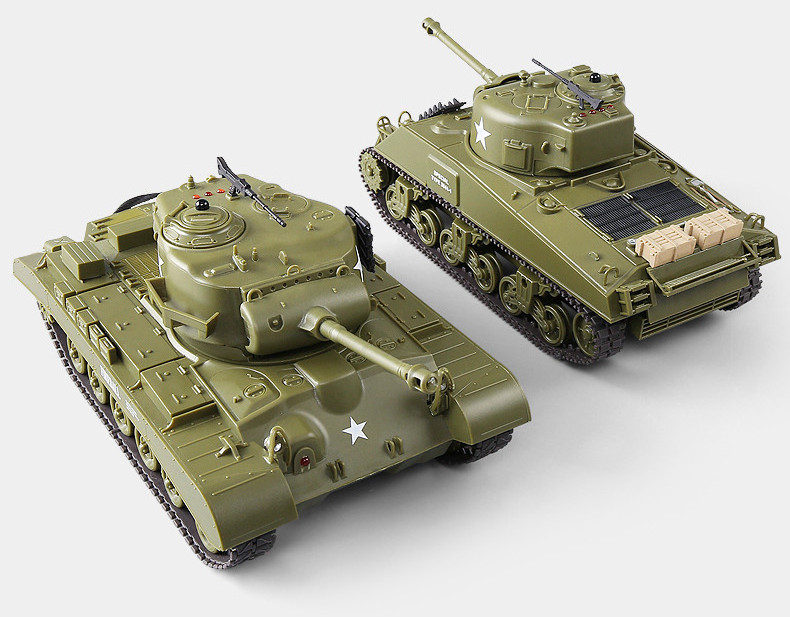Rc panzer battle 2er set système de combat infrarouge simulation de combat 1h30 de heng long