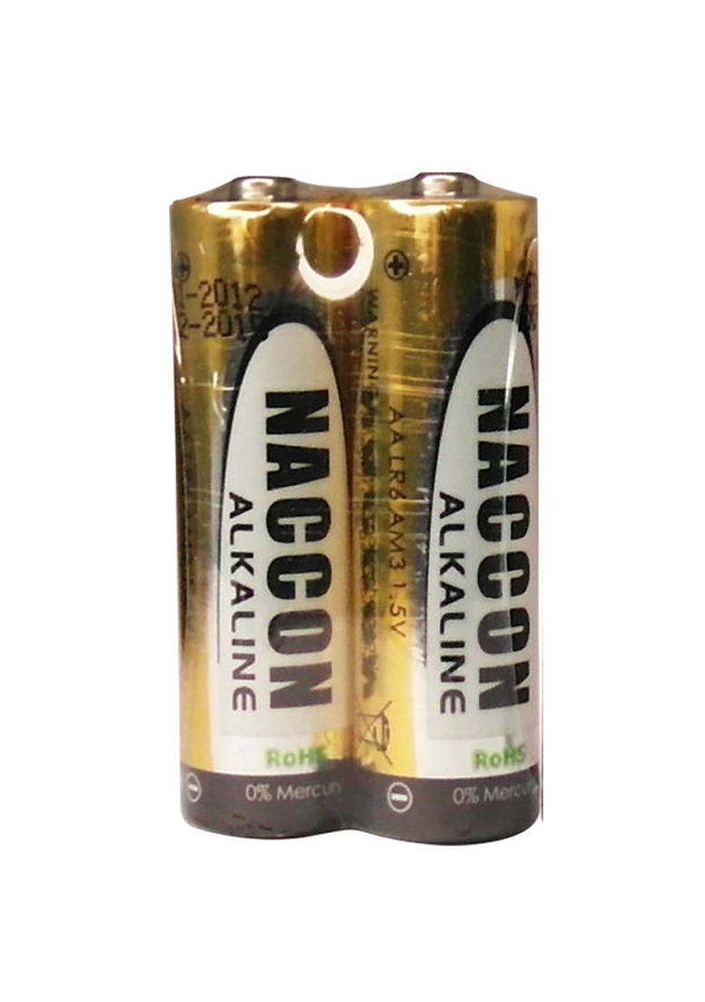 Accessories : naccon alkaline lr6 battery aa 2 pack