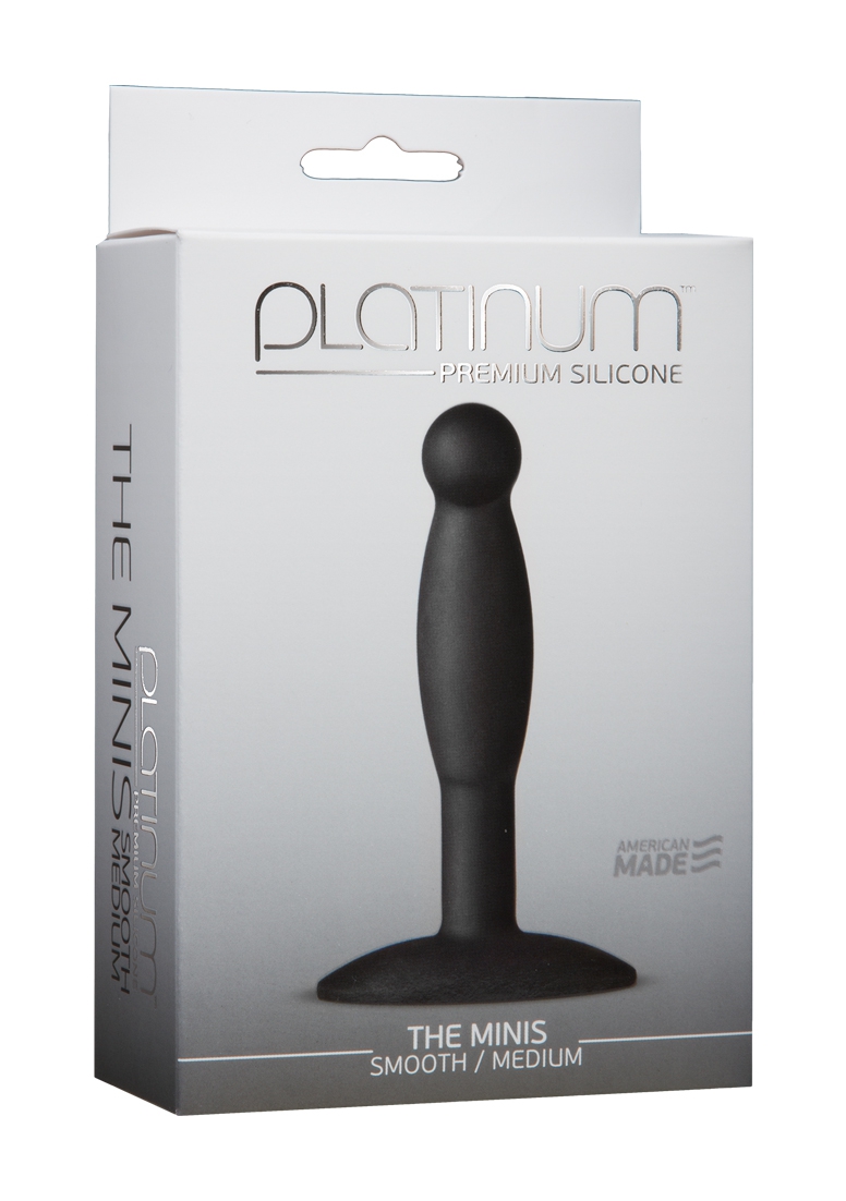 Plug anal : platinum the minis smooth noir m