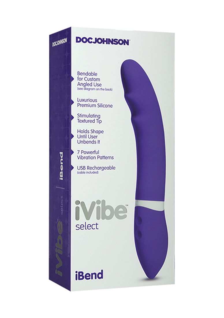 Vibromasseur : ivibe select ibend violet