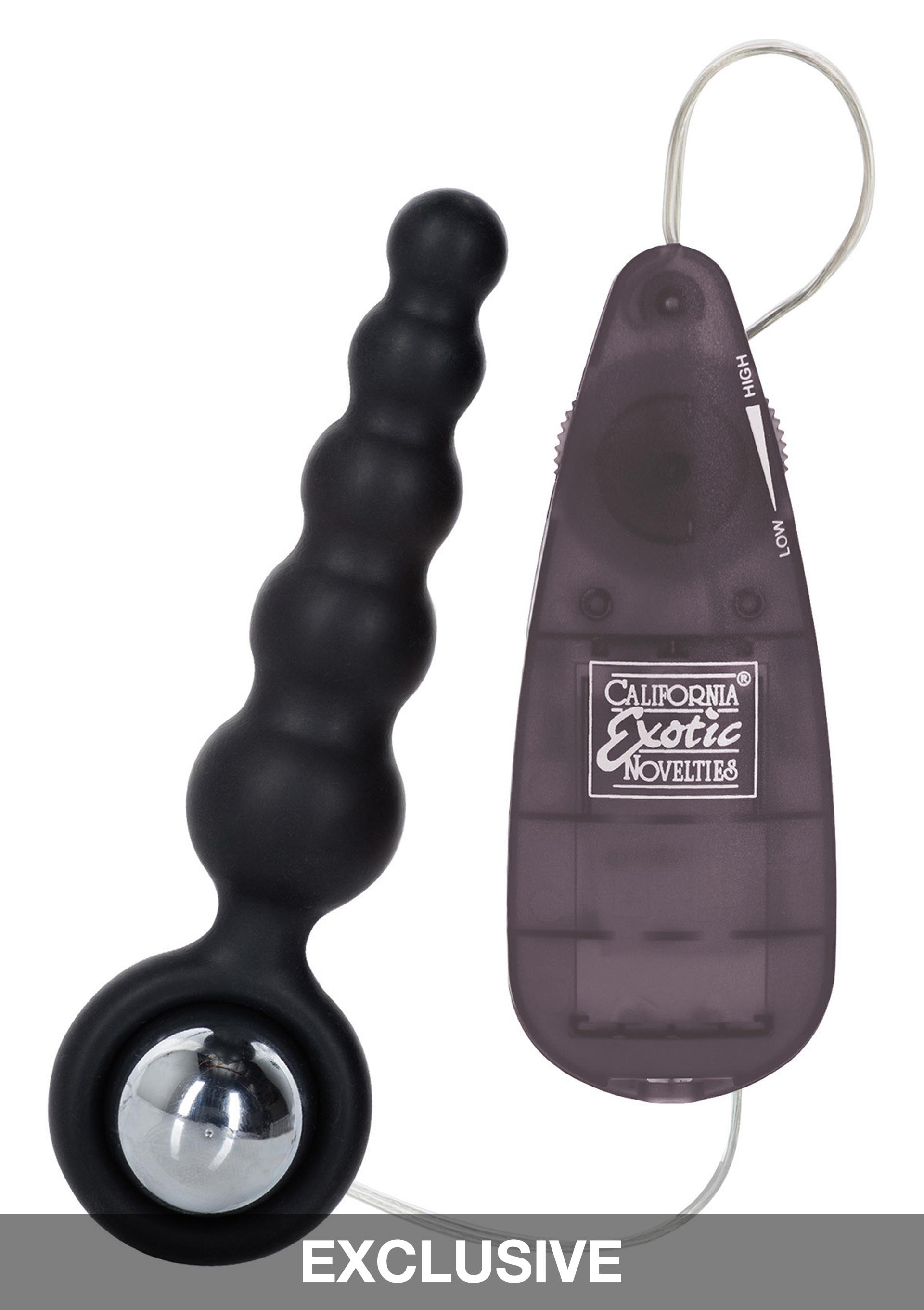 Plug anal vibrant : booty call booty shaker noir