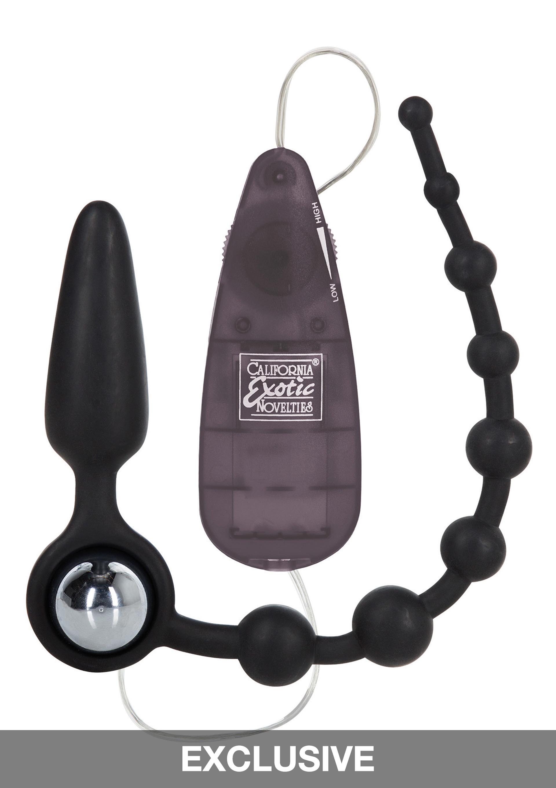Plug anal vibrant : booty call booty double dare rose