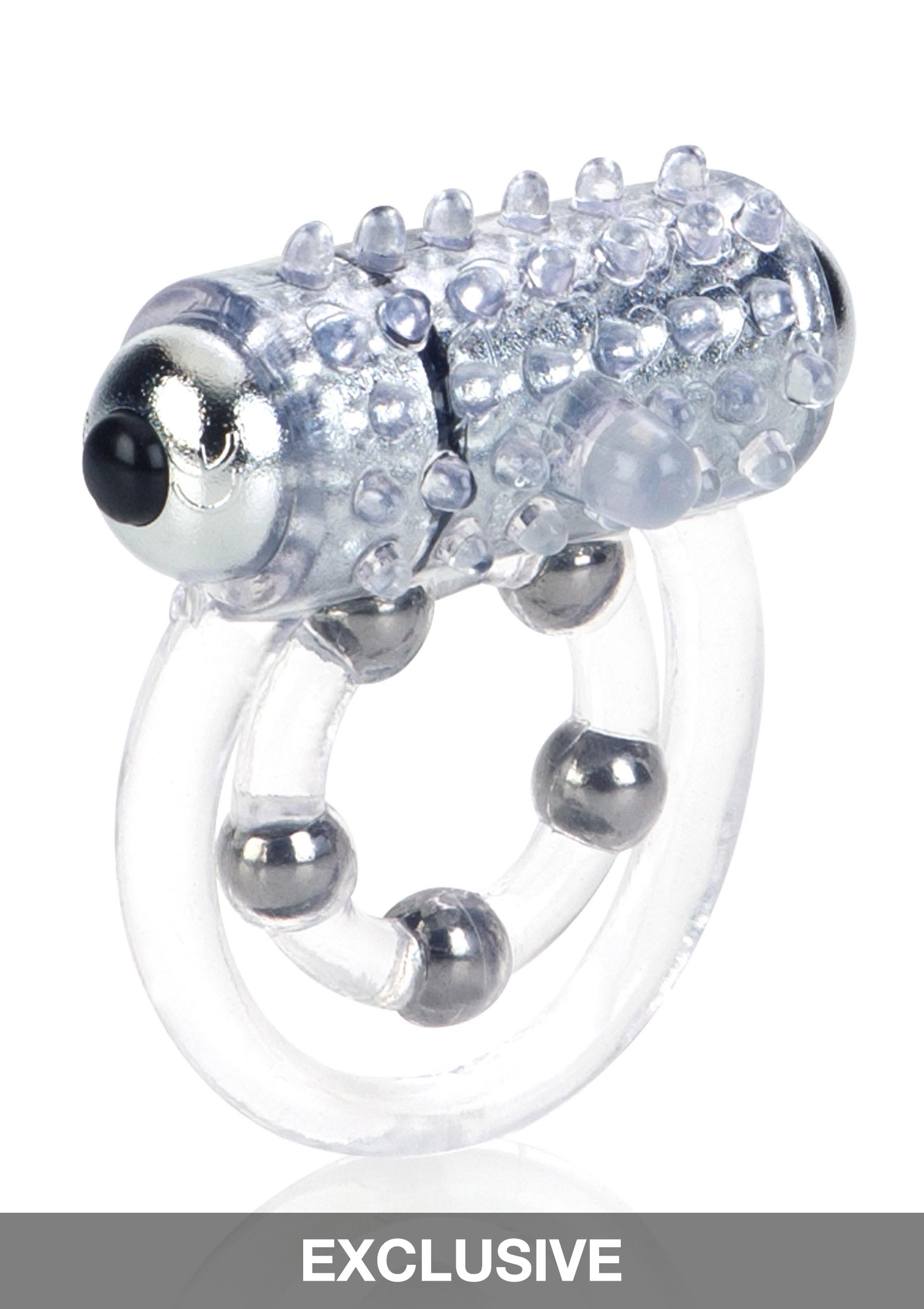 Anneaux cockring : maximus ring 5 stroke beads vibr.