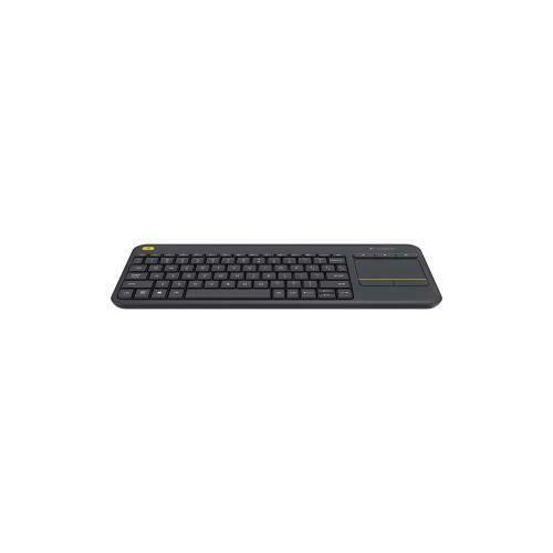 Logitech wireless touch keyboard k400 plus black nlb-layout 920-007131