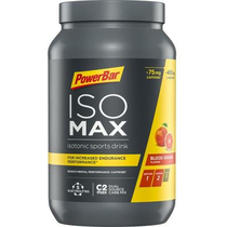 powerbar isomax sportgetrk, 1200 g dose, blood orange mit koffein