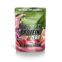 ironmaxx 100 % vegan protein zero, 500 g beutel