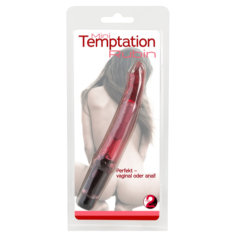 Vibromasseur anal : temptation rubin vibrator