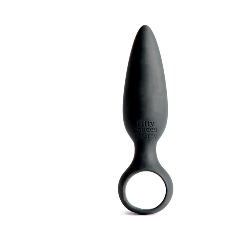 Plug anal : fifty shades of gris something forbidden silicone butt plug