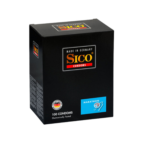 Sico marathon 100 préservatifs