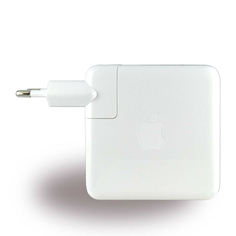 Apple mnf82z a 87w secteur adaptateur usb typ c 15 pouces macbook pro blanc