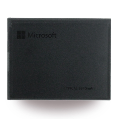 Nokiamicrosoft Bvt4d Liion Battery Lumia 950 Xl 3340mah