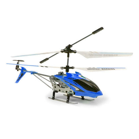 hélicoptère rc syma s107g gyro infrarouge 3 voies bleu