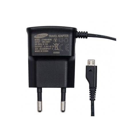 Samsung eta-0u10 chargeur micro-usb 0.7a 1.5 m noir