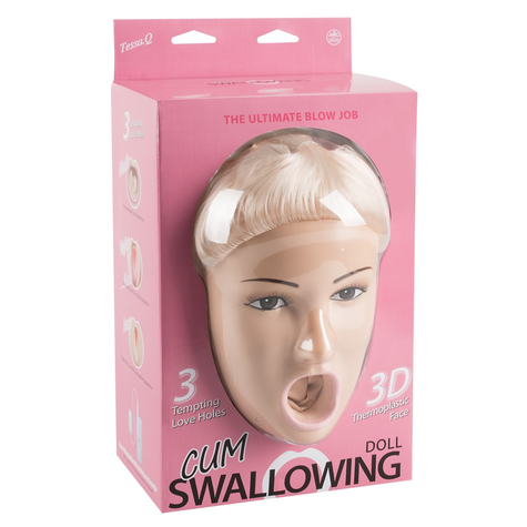 Cum swallowing doll tessa q.