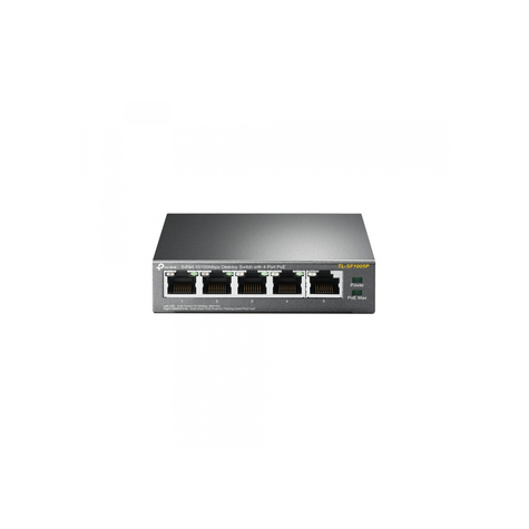 Tp-link tl-sf1005p commutateur fast ethernet de bureau 5x port non administrable poe
