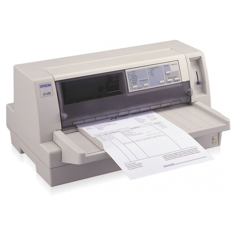Epson lq-680 pro imprimante matricielle 24 aiguilles