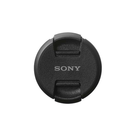 Sony alc-f72s bouchon d'objectif 72 mm