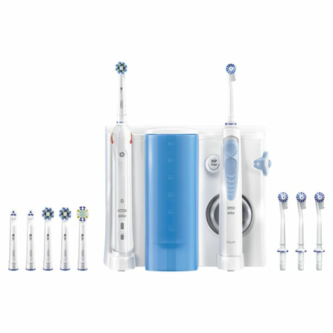 centre d'hygiène bucco-dentaire oral-b smart 5000 oxyjet avec bluetooth