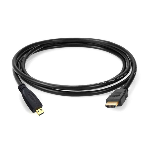 Reekin hdmi-micro hdmi câble 1,0 mètre (high speed with ethernet)