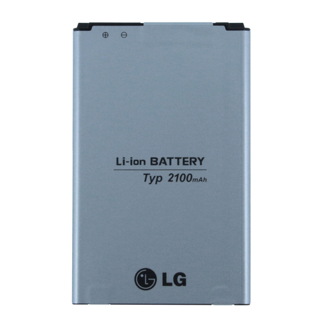 Lg electronics bl45a1h batterie lithium ion f60 d390n 2100mah