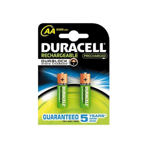 Duracell staycharged accu mignon aa hr6 2500mah 2er blister