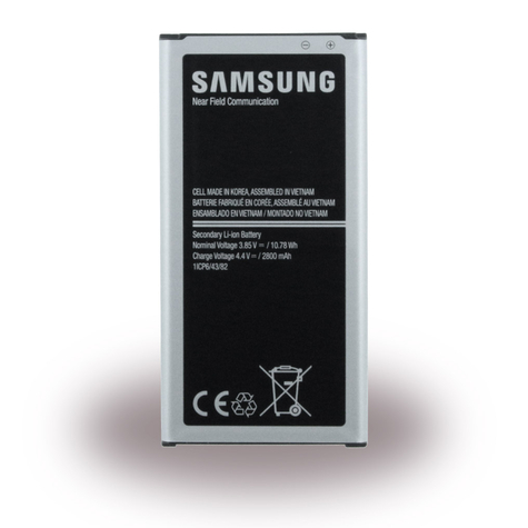 Samsung eb-bg390bbe lithium ionen akku g390f galaxy xcover 4 2800mah