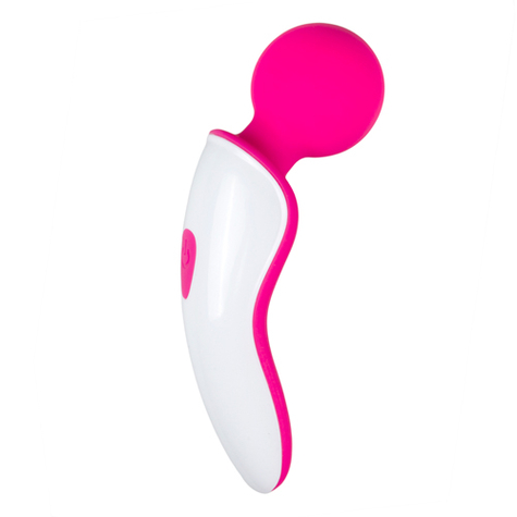 Mini wand masseur rose/blanc