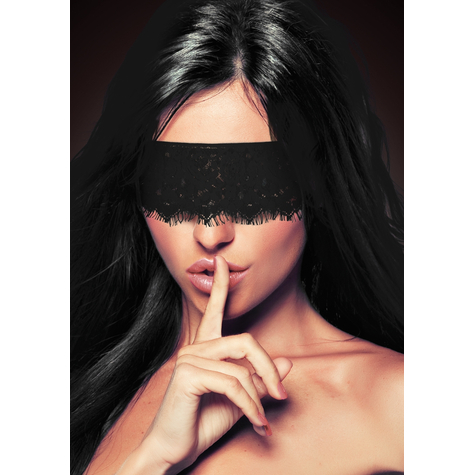 Masque : lace mask noir