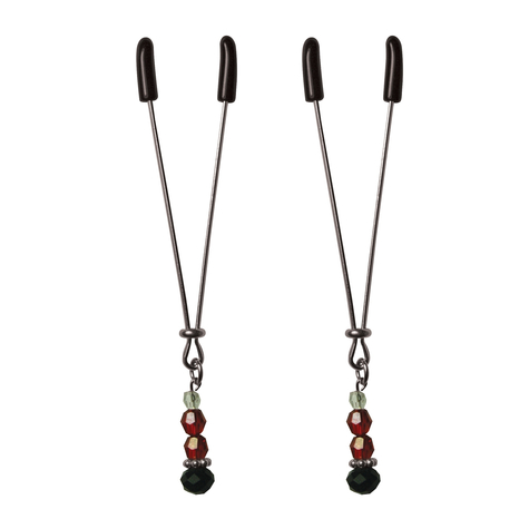 Pinces a seins : ruby noirnipple clips