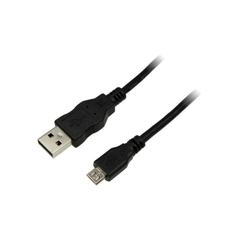 Logilink Micro Usb Cable 1.80 M Black, In Polybag