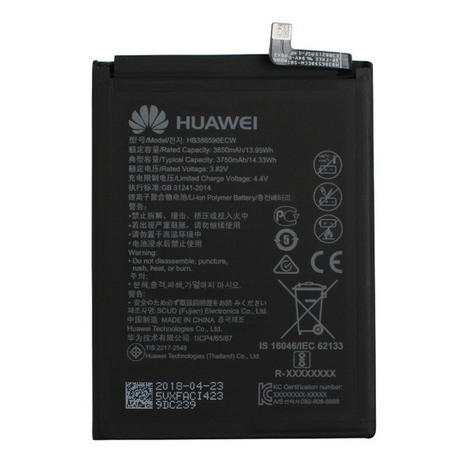 Huawei hb386590ecw honor 8x 3750mah batterie lithium-ion batterie