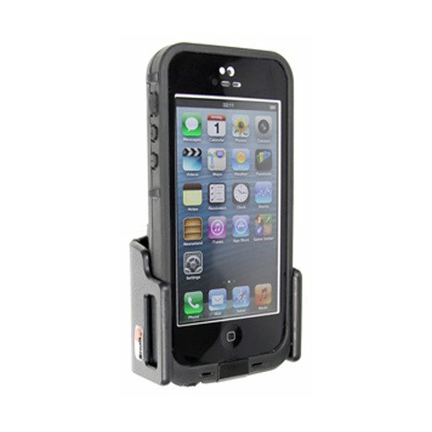 Brodit 511308 - Mobile Phone/Smartphone - Handheld Mobile Computer - Passive Mount - Car - Black