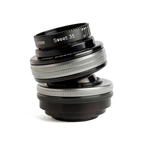 Lensbaby Composer Pro Ii With Sweet 35 Optic - Slr - 4/3 - 0.19 M - Fujifilm X - Manual - 3.5 Cm