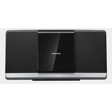 Grundig wms 3000 bt dab - système micro audio domestique - noir - uniforme - 20 w - dab+,fm - 3,5 mm