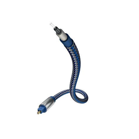 In-akustik 0041202 - 2 m - toslink - toslink - connecteur mâle / connecteur mâle - bleu