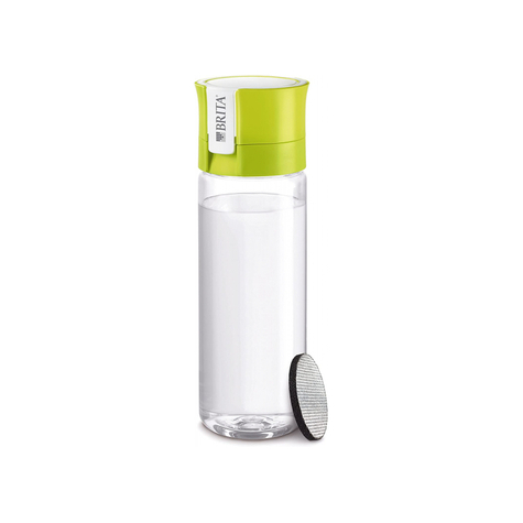 Brita fill&go vital - 600 ml - utilisation quotidienne - randonnée - citron vert - transparent - adultes