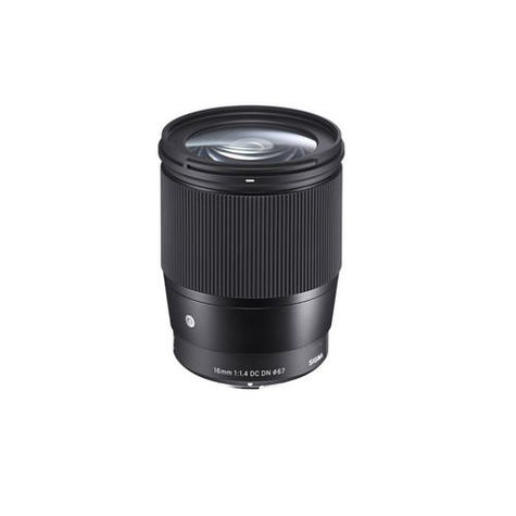 Sigma 16mm / F 1.4 Dc Dn C So - System Camera - 16/13 - Wide Angle Lens - 0.25m - Micro Four Thirds,Sony E - Sony