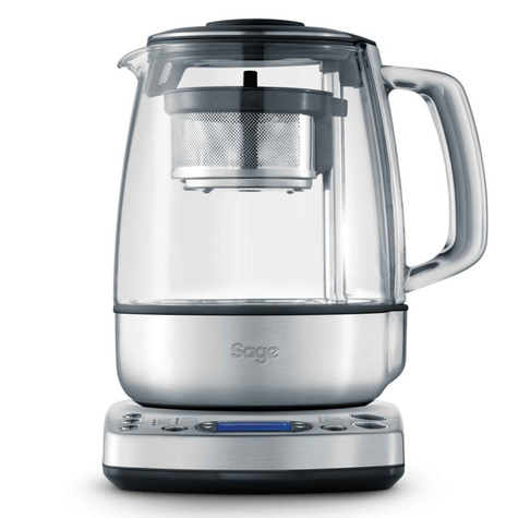 Sage The Tea Maker - 200 Mm - 150 Mm - 250 Mm - Silver - Glass - Stainless Steel - Glass