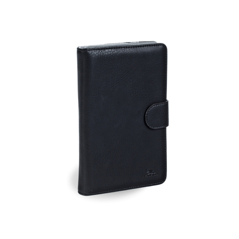 Rivacase 3017 - Folio - Universal - Apple Ipad Air - Samsung Galaxy Tab 3 10.1 - Galaxy Note 10.1 - Acer Iconia Tab 10.1 - Asus... - 25.6 Cm (10.1 Inch) - 367 G - Black