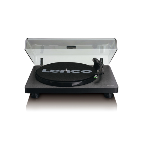 Stl Lenco L-30 Black - Belt Drive Audio Turntable - Black - Mdf - 33.45 Rpm - 30 Cm