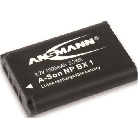 Ansmann 1400-0041 lithium-ion (li-ion) 1000 mah appareil photo sony dsc-rx1 dsc-rx100 hdras15 3,7 v 1 pièce(s)