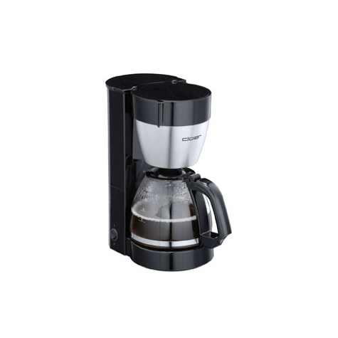 Cloer 5019 - Filter Coffee Maker - 800 W - Black - Stainless Steel