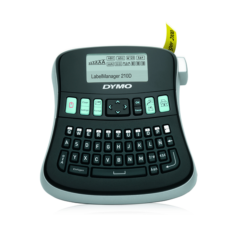 Dymo labelmanager 210d - imprimante d'étiquettes b/w - 180 dpi