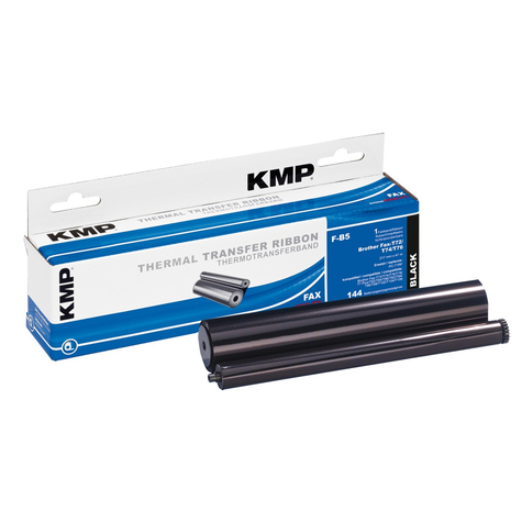 Kmp f-b5 - 144 pages - noir - brother fax t 102 - fax t 104 - fax t 106 - fax t 7 plus - fax t 74 - fax t 76 - fax t 78 - fax t 82 -... 217 mm - 1 pièce(s)