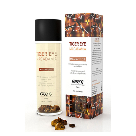 Protective tiger eye macadamia massage oil 