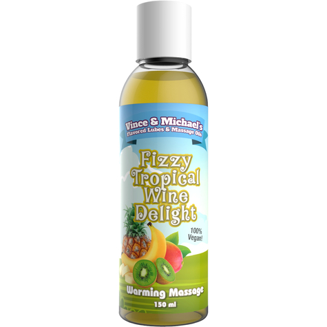 Vince & michael's warming fizzy tropical wine delight 150ml