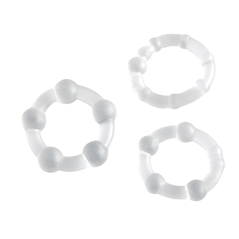 Per Rings Set Of 3 Transparent