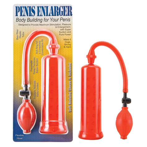 Penis Enlarger Potency Pump Red